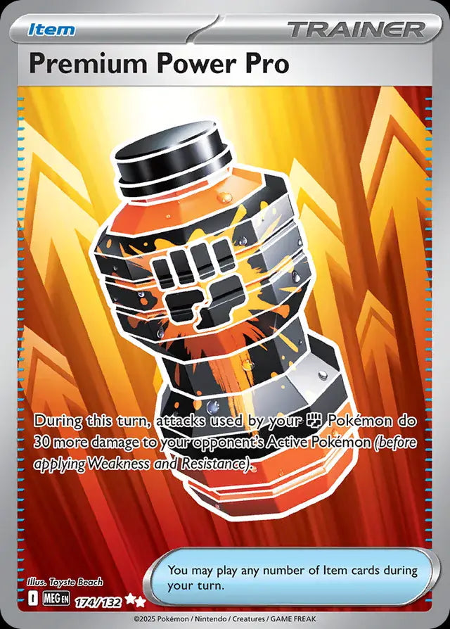 Mega Evolution Premium Power Pro #174/132